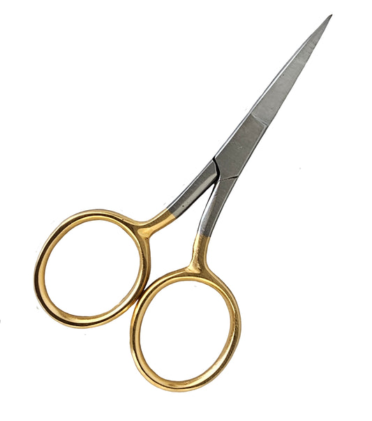 OUR PREMIUM RAZOR SHARP FLY TYING SCISSORS 4"