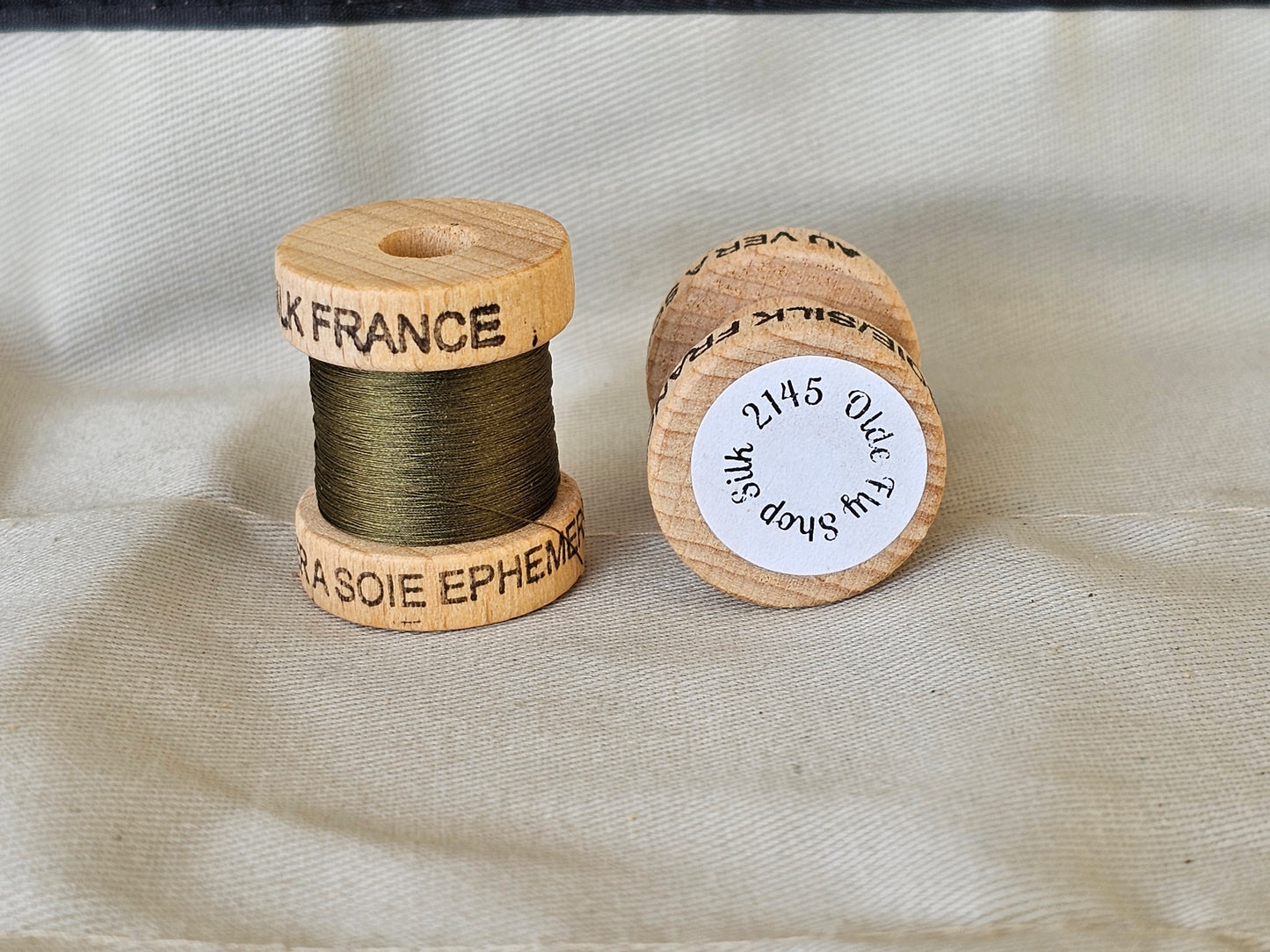 EPHEMERA PURE SILK THREAD - BAMBOO ROD WRAPPING THREAD MADE IN FRANCE.