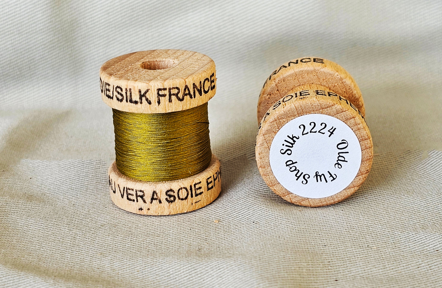 EPHEMERA PURE SILK THREAD - BAMBOO ROD WRAPPING THREAD MADE IN FRANCE.