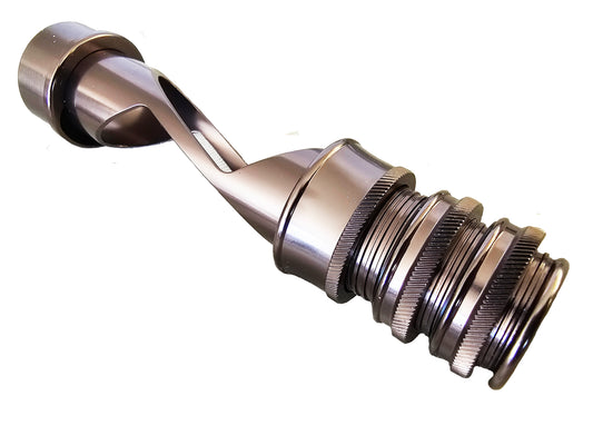 FLY ROD REEL SEAT ANODIZED ALUMINUM WAVE  (SMALL)