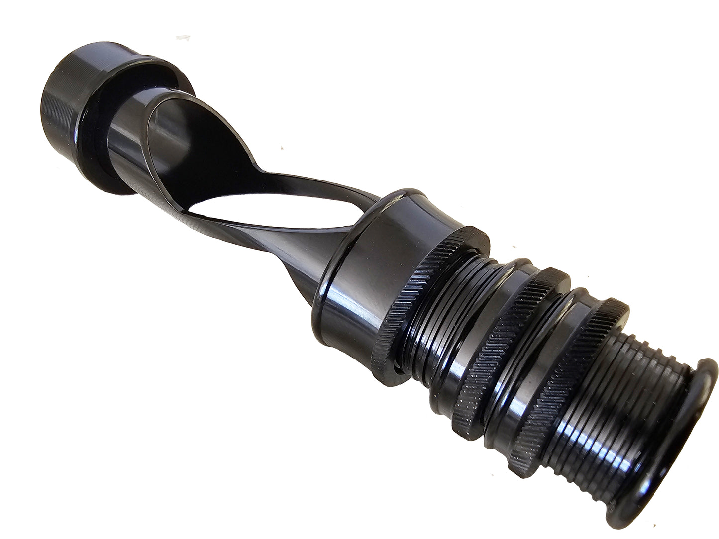 FLY ROD REEL SEAT ANODIZED ALUMINUM WAVE (LARGE)
