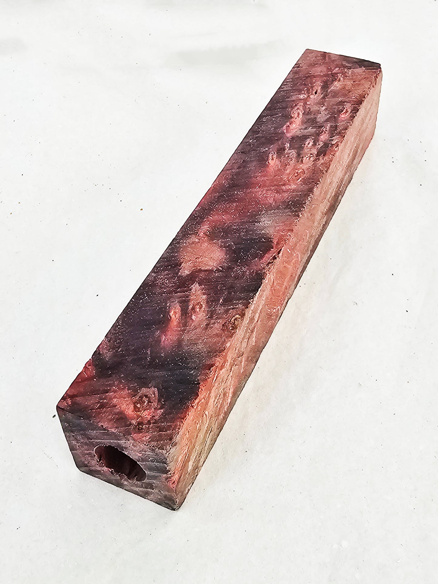 Stabilized Resin Tool Barrel Exotic wood block for reel seat spacer  (10) different colors